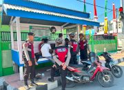 Patroli Bersepeda Polres Majene Sasar Sekolah dan Kerumunan Warga, Tekankan Tertib Lalu Lintas