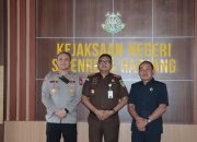 Silaturahmi ke Kejari Sidrap, Kapolres Tegaskan Polisi-Jaksa Solid