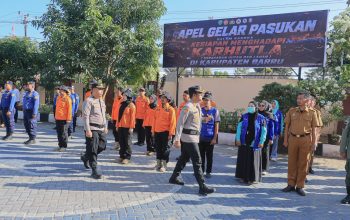 AKBP Ananda Fauzi Pimpin Apel Kesiapan Karhutlah
