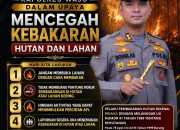 Kapolres Wajo Imbau Masyarakat Cegah Kebakaran: Selamatkan Hutan, Jaga Masa Depan
