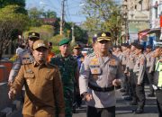 Polres Parepare Gelar Apel Pasukan Dalam Rangka Menghadapi Karhutla