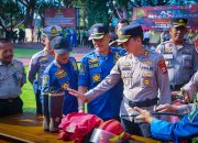 Hadapi Ancaman Karhutla, Kapolres Luwu Pimpin Apel Gelar Pasukan dan Cek Kesiapan Peralatan SAR