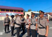 Kapolres Selayar Pimpin Sertijab Lima Jabatan, AKP Wahyu Widodo Resmi Jabat Kasi Humas
