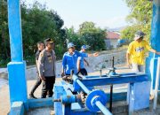 Antisipasi Dampak Fenomena El Nino, Kapolres Barru Cek Kondisi Air di Bendung Batu Bessi