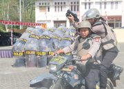 Tingkatkan Kemampuan dan Ketahanan Fisik, Personel Polres Toraja Utara Mantapkan Latihan Dalmas