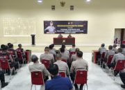 Kapolresta Gowa Motivasi Personel Samapta: Hadir, Layani dan Lindungi Masyarakat