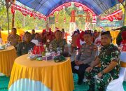 Kabag SDM Polres Majene Hadiri Peresmian Jembatan Gantung Perintis Garuda di Dusun Siiyan