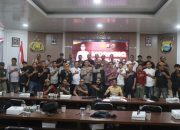 Pertemuan Rutin Polres Soppeng dan Rekan Wartawan Perkuat Sinergi dan Keterbukaan Informasi