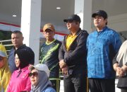 Kapolres Soppeng Hadiri Gerak Jalan Santai Semarak HUT ke-81 Kemerdekaan RI