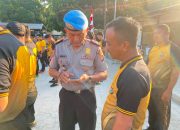 Propam Polres Majene Gelar Razia Smartphone, Antisipasi Personel Terlibat Judi Online