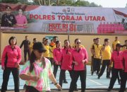 Semarak HUT Kemerdekaan Ke-81 RI, Polres Toraja Utara Gelar Olahraga dan Lomba Tradisional Bersama Bhayangkari dan Masyarakat