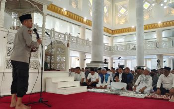 Sambut HUT Kemerdekaan RI ke-81, Polresta Gowa Hadiri Tausiah, Dzikir dan Doa Kebangsaan