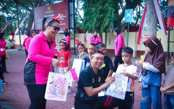 Meriahkan HUT ke-81 RI, Kapolres Luwu Bangun Semangat Kebersamaan Bersama Keluarga Besar Polres Luwu