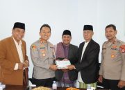Kapolres Maros Silaturahmi ke Para Kiyai dan Tokoh Agama Majelis Ulama Indonesia Maros, Minta Dukungan dan Masukan Konstruktif