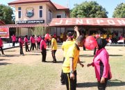 Polres Jeneponto Gelar Olahraga Bersama dan Lomba Semarakkan HUT RI ke-81