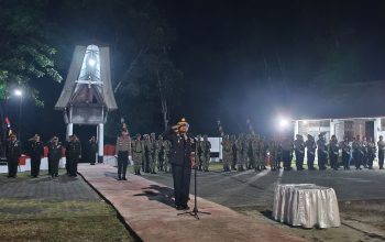 Penuh Khidmat, Kapolres Toraja Utara Pimpin Apel Kehormatan dan Renungan Suci Sambut HUT Ke-81 RI di TMP Buntu Lepong​