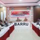 Polres Barru Ikuti Anev Mingguan Sitkamtibmas Terkini Jajaran Polda Sulsel Secara Daring