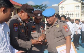 Polres Toraja Utara Gelar Gaktibplin, Sisir Pelanggaran Judol dan Pinjol Ilegal di Lingkungan Personel​