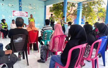 Kampung Tertib Lalu Lintas Jadi Gerakan Bersama, Satlantas Polres Majene Gandeng Pemerintah dan Warga