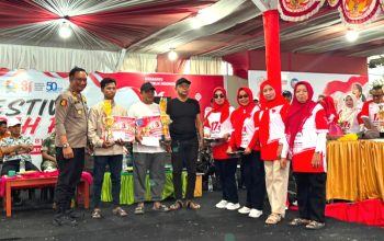 Kapolsek Pamboang Hadiri Final Piala Kemerdekaan 2026, Bonde Utara Keluar Sebagai Juara