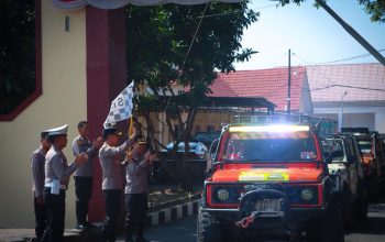 Lepas Peserta Bhayangkara Off Road Seri V, Kapolres Luwu AKBP Andrias Nurcahyo Wibowo Tekankan Keselamatan dan Kepedulian Lingkungan