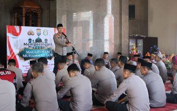 Peringati Maulid Nabi Muhammad SAW 1448 H, Kapolres Bone: Perkuat Keteladanan Akhlak dan Pengabdian