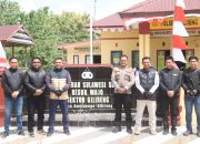 Jaga Kamtibmas, Kapolres Wajo Bersama PJU Touring Pantau Wilayah Pitumpanua dan Keera