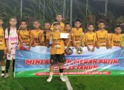 SSB Bhayangkara FC U-13 Polres Selayar Juara Mini Soccer Merah Putih, Taklukkan Gelora Muda di Final