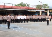 Apel Jam Pimpinan, Wakapolres Palopo Tekankan Disiplin Dan Pengawasan Anggota