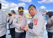 Usai Apel Pimpinan, Kapolres Soppeng Periksa Sikap Tampang Personel