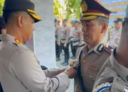 Kapolres Parepare Pimpin Upacara Serah Terima Jabatan, Kabag SDM dan Kasi Propam Polres Parepare,
