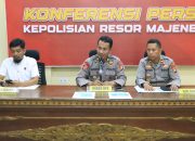 Operasi Antik Marano 2026, Polres Majene Bekuk Tiga Tersangka Narkoba