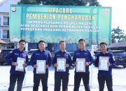 Personel Humas Polres Majene Raih Penghargaan dari Kapolres atas Dedikasi Mengelola Media Program Ketahanan Pangan