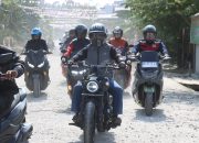 Kapolres Wajo Touring ke Belawa, Perkuat Silaturahmi dan Jaga Kamtibmas