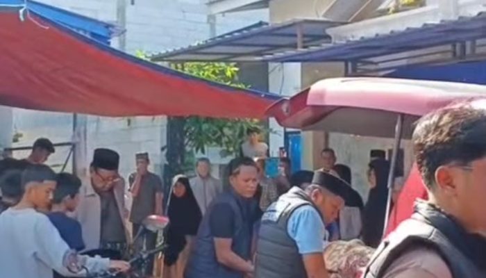 Polisi Hadir di Tengah Duka, Personel Unit Resum Polres Bone Bantu Pemakaman Warga Kurang Mampu