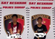 Gercep, Polres Sidrap Amankan Pelaku Curanmor, 4 Barang Bukti Diamankan