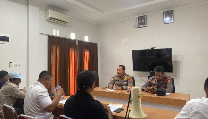 Polres Selayar Terima Audiensi ARM dengan Humanis, Bahas Masalah Distribusi dan Penyalur BBM