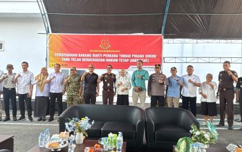 Polres Palopo Hadiri Pemusnahan Barang Bukti Perkara Pidana Umum Di Kejari Palopo