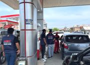 Cegah Penyalahgunaan BBM Bersubsidi, Tim URC Passaka Polres Majene Pantau SPBU Lembang dan Rangas