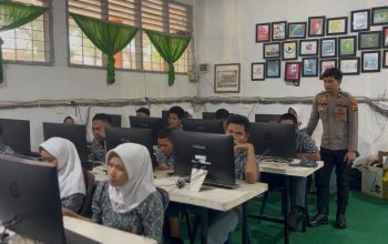 Polres Wajo Gelar Sosialisasi dan Edukasi Paham AI di SMAN 2 Wajo