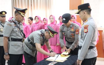 Rotasi Jabatan, Polres Maros Gelar Sertijab Wakapolres dan Kapolsek Tompobulu
