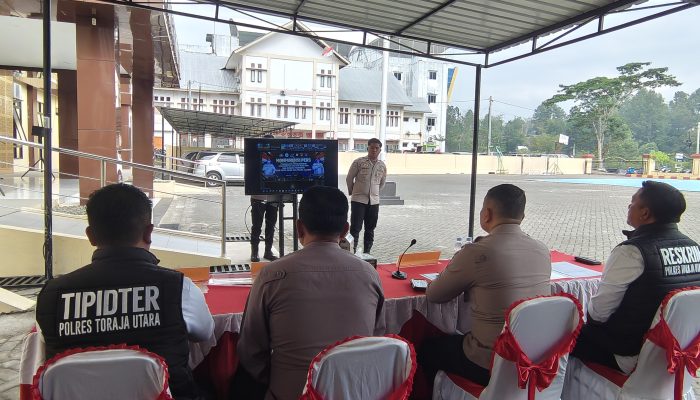 Tangani Penyelewengan BBM Subsidi Modus Mobil Tangki, Polres Toraja Utara Ikuti Konferensi Pers Serentak Bersama Polda Sulsel