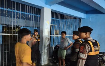 Patroli Malam Polres Majene Sasar Ruas Jalan dan Kerumunan Warga, Jaga Kamtibmas Tetap Kondusif