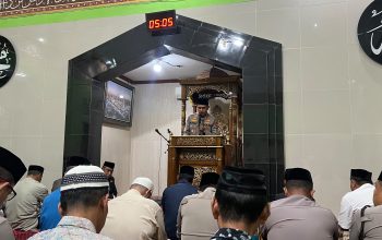 Dari Masjid Nurul Huda, Kapolresta Gowa Bangun Kedekatan dan Perkuat Pesan Kamtibmas
