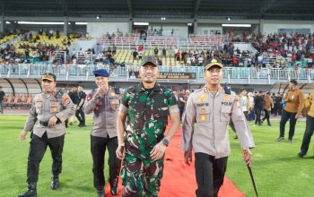 Final Piala Gubernur Sulsel 2026 Sidrap vs Bone di Parepare Berjalan Aman, Kapolres Apresiasi Sinergitas Pengamanan