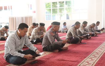 Perkuat Keimanan dan Karakter Humanis, Polres Wajo Rutin Gelar Binrohtal