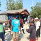 Patroli Jalan Kaki, Samapta Majene Sambangi Warga hingga Sekolah