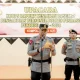 Kapolres Pinrang Pimpin Upacara Korps Raport Kenaikan Pangkat Pengabdian Personel