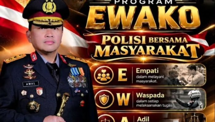 EWAKO! Kapolda Sulsel Gaungkan Semangat Polisi Bersama Masyarakat