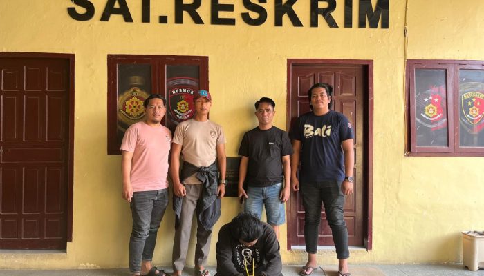 Unit Reskrim Polsek Dua Pitue Polres Sidrap Amankan Terduga Pelaku KDRT di Samallangi